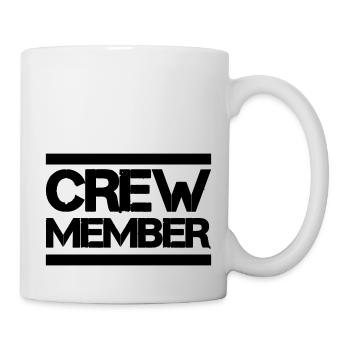 Membre d’équipage - Mug blanc - blanc - Droite