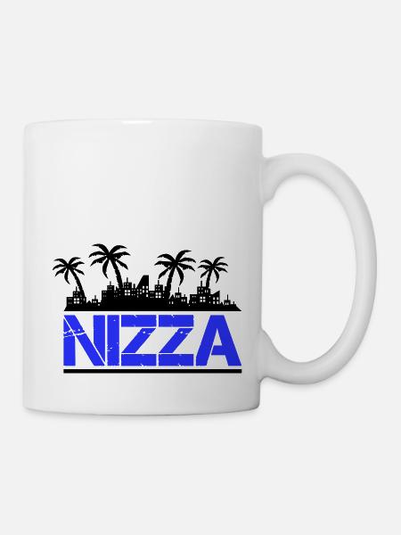 nizza - Tasse - Weiß