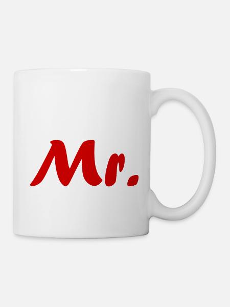 Herr - Tasse - Weiß