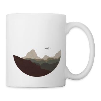 Mountains - Mug - white - Right