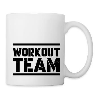 Workout Team - Mug - white - Right