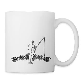 Fishing Angler Fishing Fishing Fishing Hook - Mug - white - Right