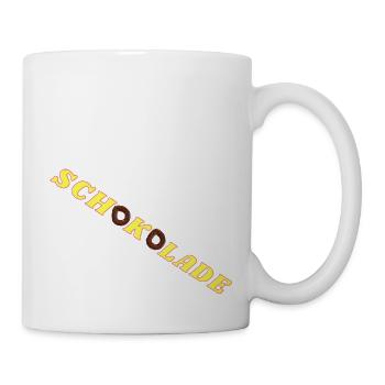 Schokolade - Tasse - Weiß - Rechts