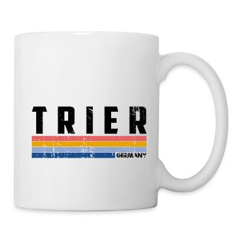 Retro Vintage 70s 80s Style Trier, Germany - Mug blanc - blanc - Droite