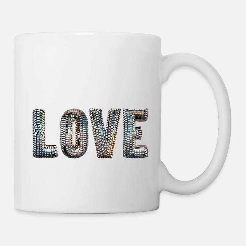 L’amour disco - Mug blanc - blanc