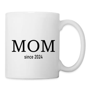 mom since 2024 - Tasse - Weiß - Rechts