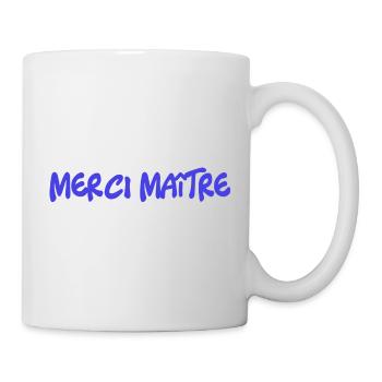 MASTER. THANK YOU. THANK YOU, MASTER. MASTER. MASTER GIFT - Mug - white - Right