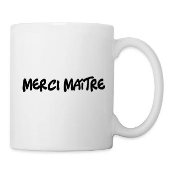 MASTER. THANK YOU. THANK YOU, MASTER. MASTER. MASTER GIFT - Mug - white - Right