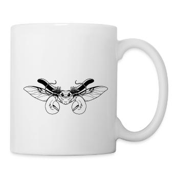 Chimera: Cockster (Cockchafer/Lobster) Black - Mug - white - Right