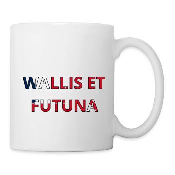 Drapeau Wallis et Futuna - Mug blanc - blanc - Droite