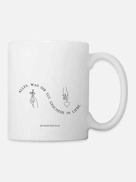 Do it in love - Mug - white