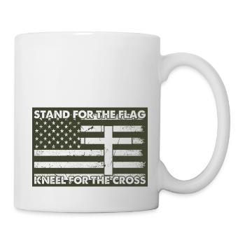 Army War Military Uniform Force Soldier Camouflage - Mug - white - Right