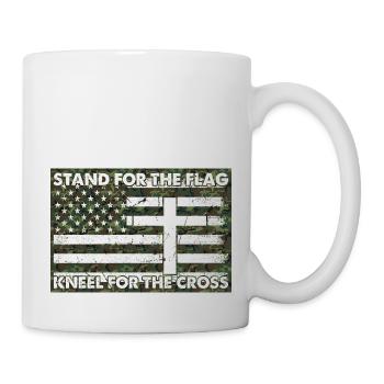 Army War Military Uniform Force Soldier Camouflage - Mug - white - Right