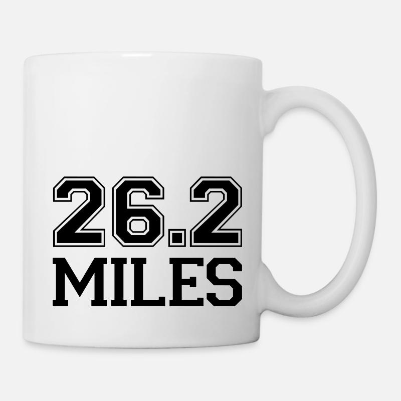 Marathon - Tasse - Weiß