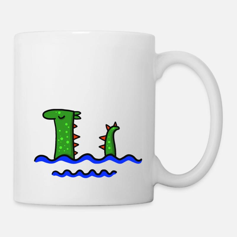 Nessie - Tasse - Weiß