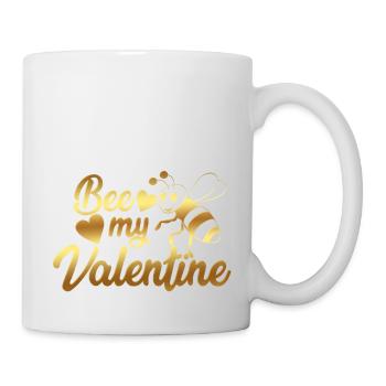 Love Happy Heart Card Valentine Vector Design Art - Mug - white - Right