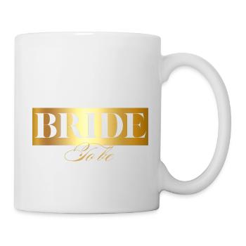 bride to be gold-la mariée - Mug blanc - blanc - Droite