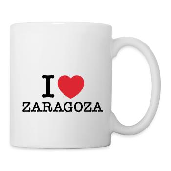 Ich liebe Saragossa | Saragossa | I Herz Saragossa - Tasse - Weiß - Rechts