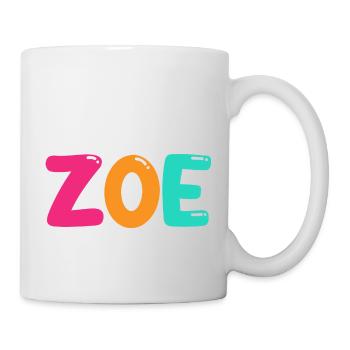 Name - Zoe - Mug - white - Right