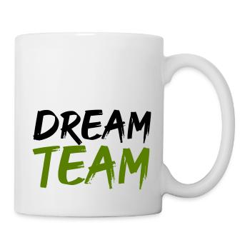 dream team - Tasse - Weiß - Rechts