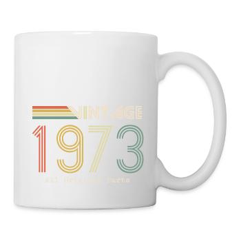 Épique et Légendaire né en 1973 : 51e anniversaire - Mug blanc - blanc - Droite