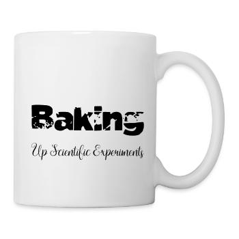Stem Funny Physics Statement Baking pour les débutants - Mug blanc - blanc - Droite