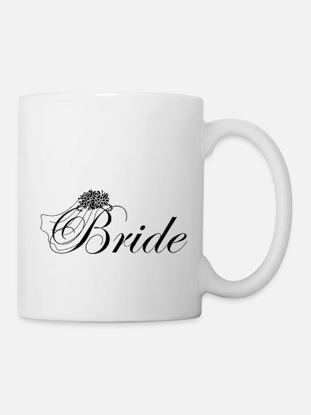 Braut - Die Braut - Tasse - Weiß