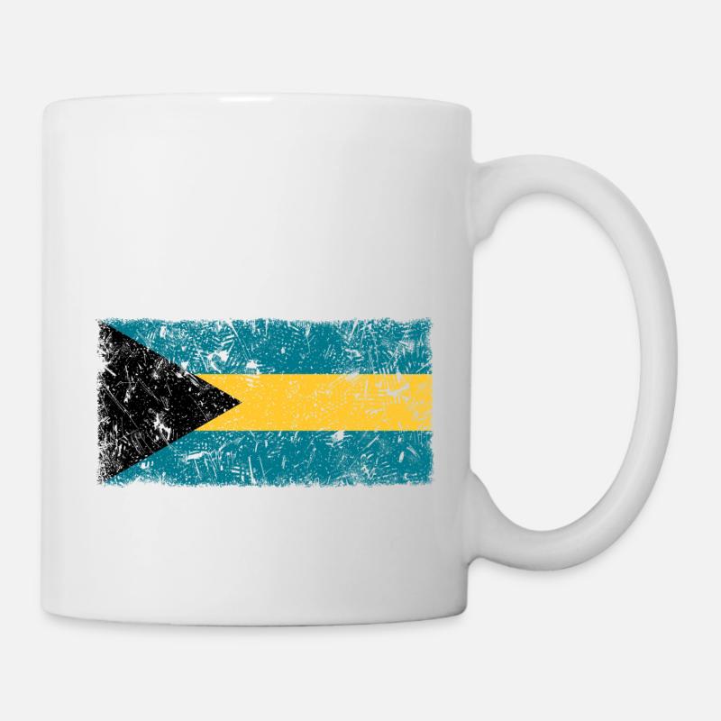 Bahamas Vintage - Tasse - Weiß