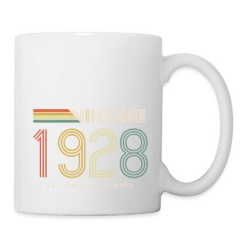 Épique et Légendaire né en 1928 : 96e anniversaire - Mug blanc - blanc - Droite