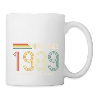 Episch und legendär Geboren 1989: 35-jähriges Jubiläum - Tasse - Weiß - Rechts