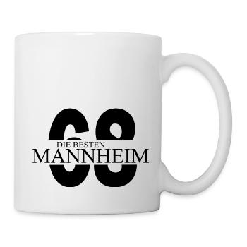 Mannheim Monnem Mannheimat - Mug - white - Right