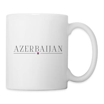 I love Azerbaijan - Mug - white - Right
