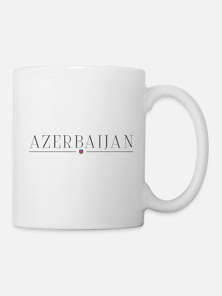 Ich liebe Aserbaidschan - Tasse - Weiß