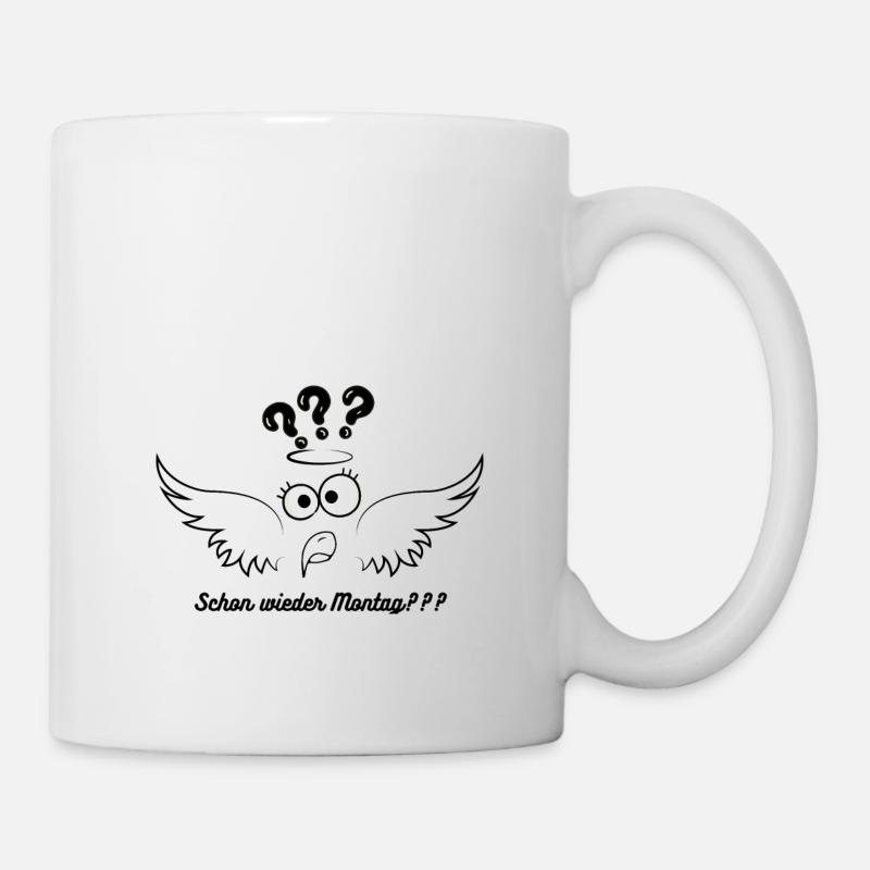 Confused Bird - Mug - white