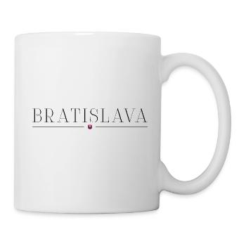 Bratislava : charme sur le Danube - Mug blanc - blanc - Droite