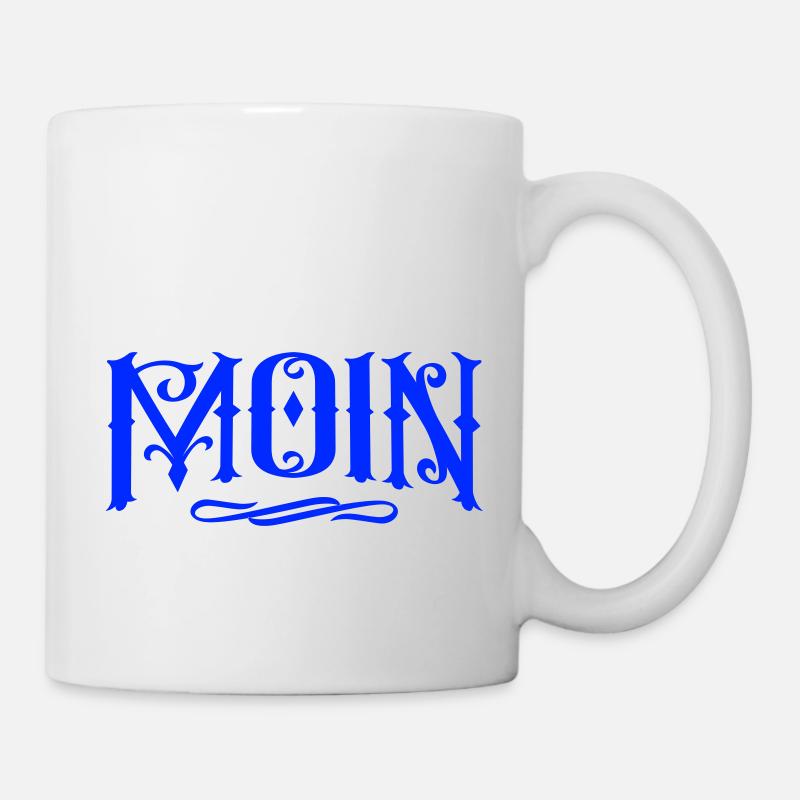 moin - Tasse - Weiß