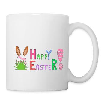 Joyeuses Pâques - Mug blanc - blanc - Droite