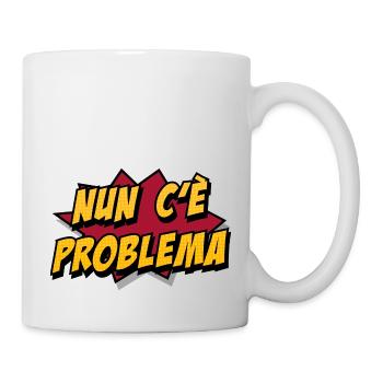 Phrases romaines « Il n’y a pas de problème » v.001 - Mug blanc - blanc - Droite