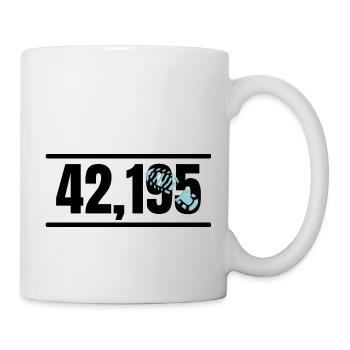 Marathon Course Jogging - Mug blanc - blanc - Droite