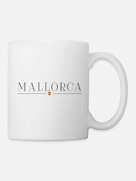 Mallorca Sonnenzauber T-Shirt - Tasse - Weiß