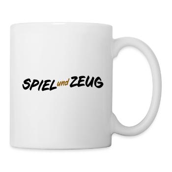 Spiel und Zeug - Tasse - Weiß - Rechts