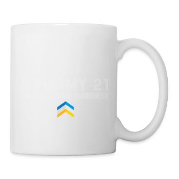 Drei Chromosomenpfeile - 3.21 Down-Syndrom - Tasse - Weiß - Rechts