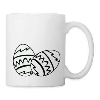 Easter egg - Mug - white - Right