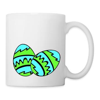 Easter Eggs 02 - Mug - white - Right
