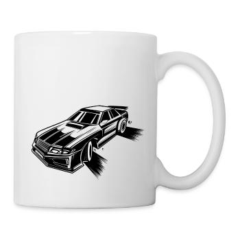 Cadeau parfait pour les drifters et les fans de course - Mug blanc - blanc - Droite
