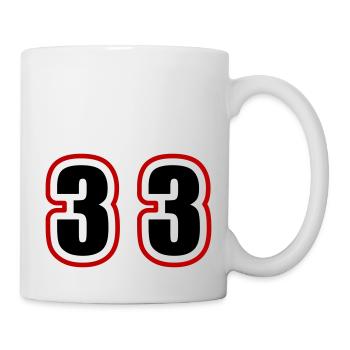 33 Number College - Mug - white - Right