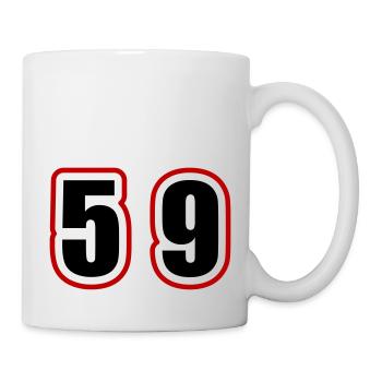 59 Number College - Mug - white - Right