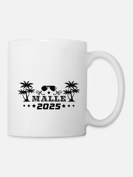 malle 2025 - Tasse - Weiß