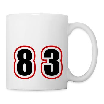 83 Number College - Mug - white - Right