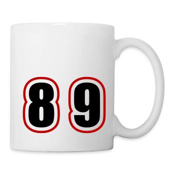 89 Number College - Mug - white - Right